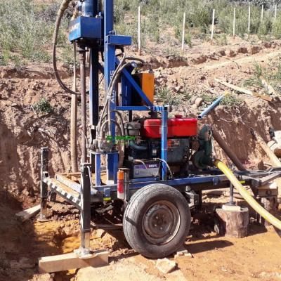 HF260D water drilling machine is operated in Chile