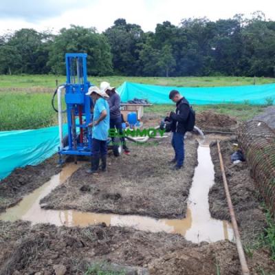 Máquina perforadora de pozos de agua HF260D en Colombia