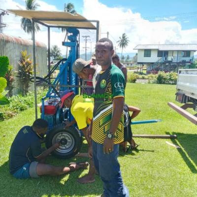 HG260D portable drilling rig in PAPUA NEW GUINEA