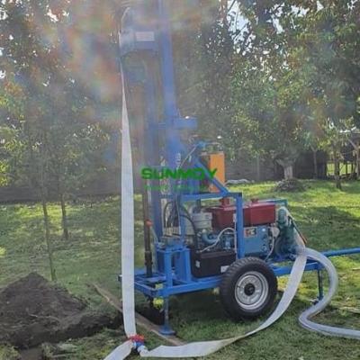 Plataforma de perforación de pozos de agua HF260D en Polonia