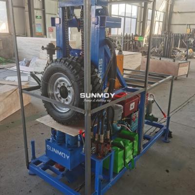 SUNMOY HF260D water well drilling rig is delivered to DAVID LOPEZ in Bolivia - 231114