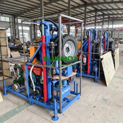 SUNMOY HF300D water well drilling rigs 3sets are delivered to EL SALVADOR