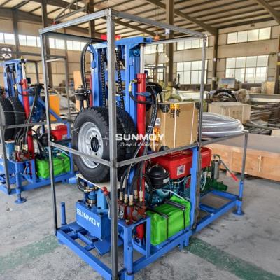 La perforadora SUNMOY HF300D se entrega en Saida, Guatemala.