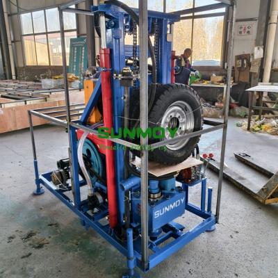 SUNMOY HF300D drilling rig is delivered to Albania in Europe 